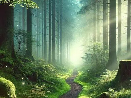 Enchanted Forest: Relaxing Piano With Nature's Embrace