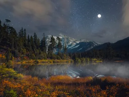 Enchanting Water Sprite Poetry: Midnight Mood With Music