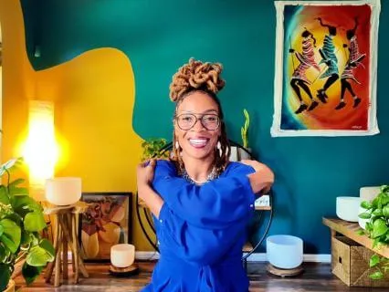 Energy Reset: 5-Minute Chair Yoga & Intention Setting