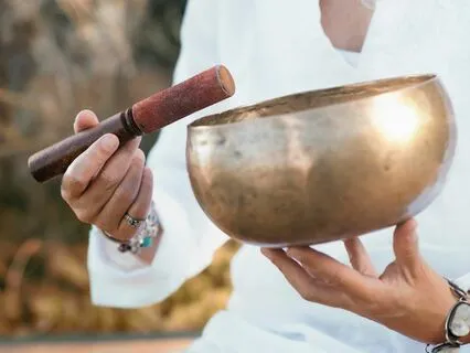 Enlightenment Through Crown Chakra Tibetan Singing Bowl