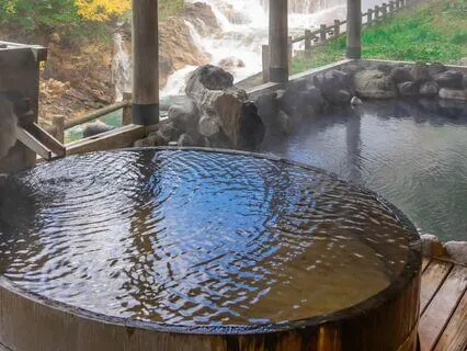 Enter Japanese Spa Sounds Of Bamboo And Flowing Water