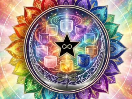 Etheric Bliss: Alchemy Crystal Singing Bowls - Sleep | 8hrs