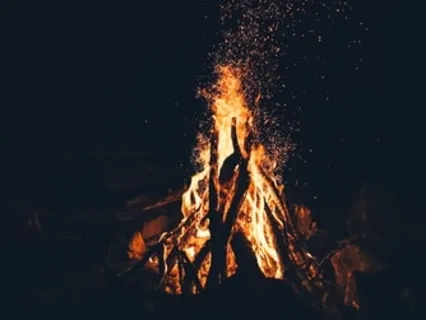 Evening Fire