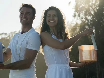 Exercise Mindfulness With Crystal Bowls