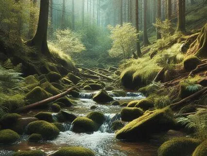 Fall Asleep At A stream (Binaural Beats 1.5 Hz)