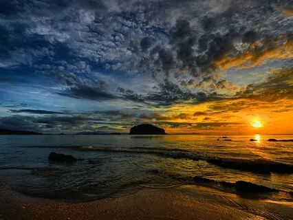 Fall Asleep At The Beautiful Beach