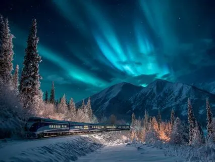 Fall Asleep On The Silver Arctic Express Train