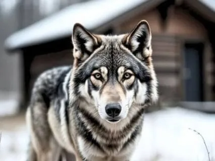 Falling Asleep In The Grey Wolf Cabin - Story With SFX