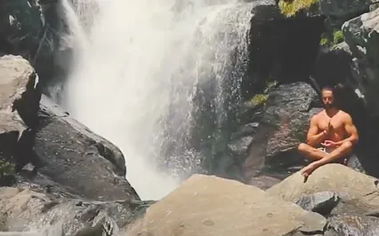 Faraway Waterfall - Nature For Sleep / Meditation / Anxiety