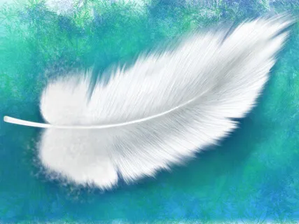 Feather Breathing Exercise 