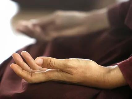 Feeling Into The Hands To Alleviate Anxiety