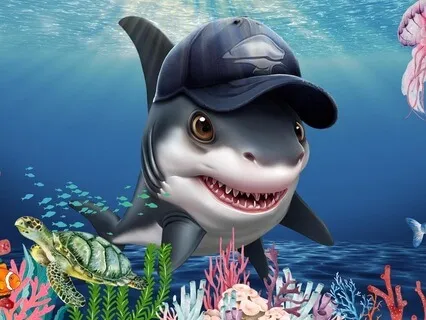 Fin The Shark ~ Children’s Sleep Meditation Story