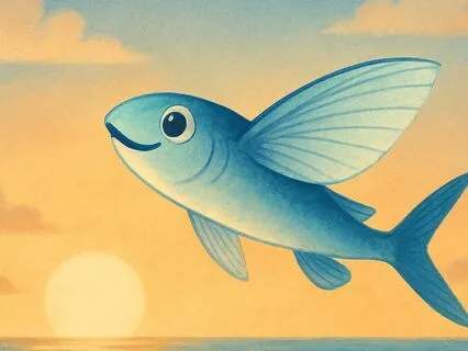 Finn’s Flight School: The Tale Of A Flying Fish