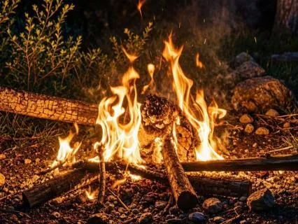 Fire Crackling For Sleep And Stress Relief