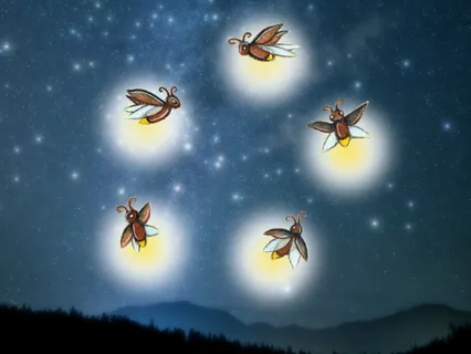 Firefly Meditation For Peaceful Sleep - Longer Version