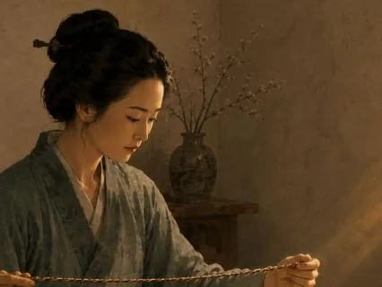 Five Silk Cords She Twisted Before The Dragon Boat Festival