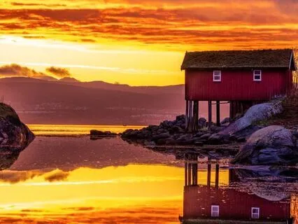 Fjordside Cabin In The Rain – A Bergen Sleep Soundscape
