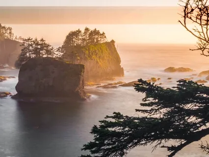Floating Atop White Mountains