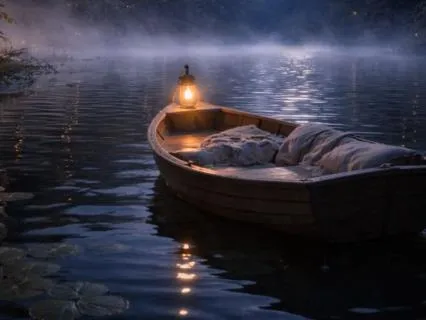 Floating Into Stillness: 8-Hour Deep Sleep Sound
