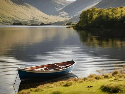 Floating On An Irish Lake