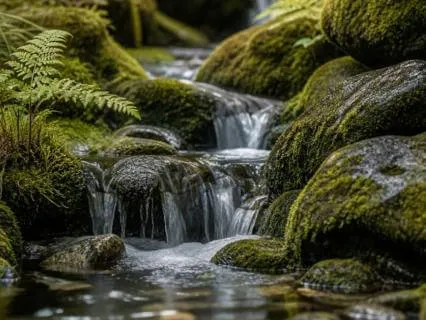 Flow Into Peace – Relaxing Waterfall Sounds for Sleep