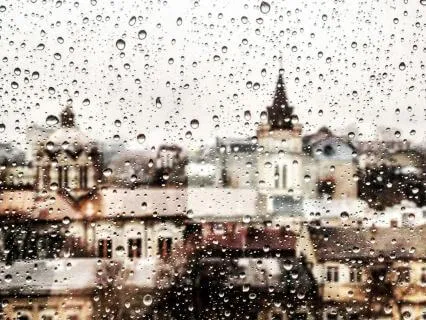 Flow State | Gentle Rain With Alpha Binaural Beats