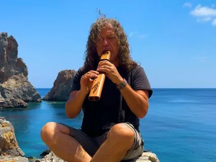 Flute Meditation Sleep Healing Music With Sea Waves Sound