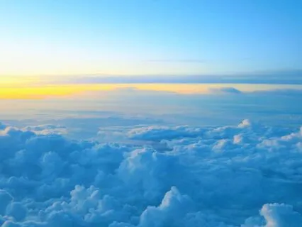 Flying Above The Clouds