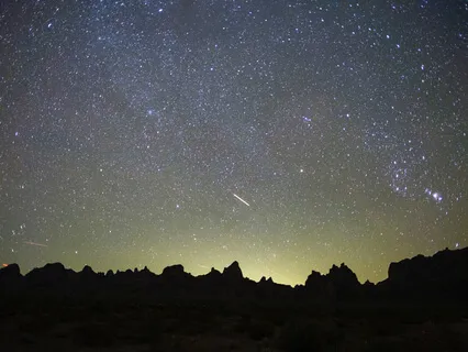 Flying Over The Desert