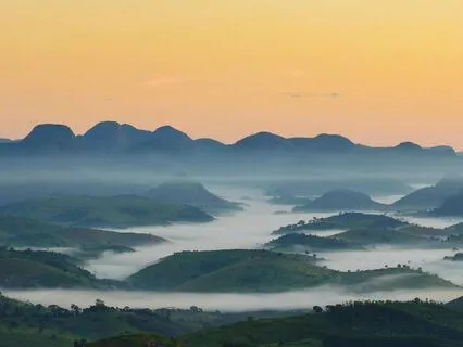 Fog Over Hills