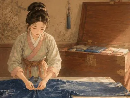 Folding Silk In The Storeroom | Ancient China Sleep Story