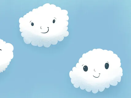 For Kids: Breathing With The Fluffy, Friendly, White Cloud