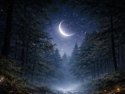 Forest Creek At Night | 12 Hour Water Sounds For Deep Sleep