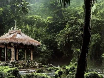 Forest Hidden Temple 1 Binaural Beats 8 Hz