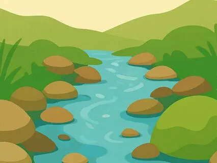 Forest Streambed Energy Clearing