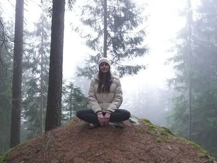 Forest Womb Meditation From The Italian Alps