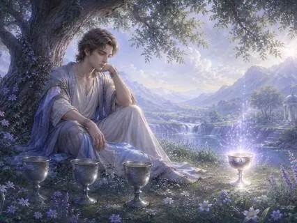 Four Of Cups Tarot Card Meditation