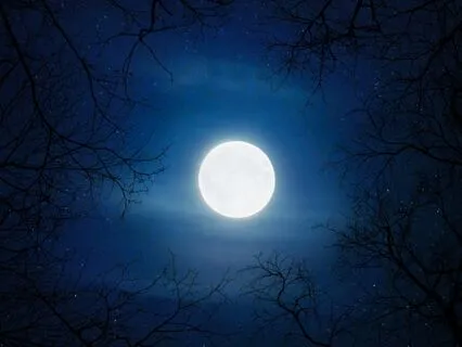 Full Moon Cloud Experience Meditation - Blue Moon (Binaural)