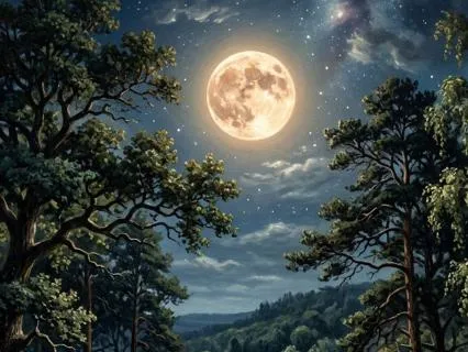 Full Moon Stillness