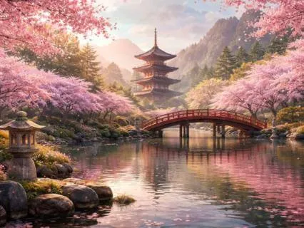 Gentle Harp, Flute & Zen Nature Sounds for Stress Relief