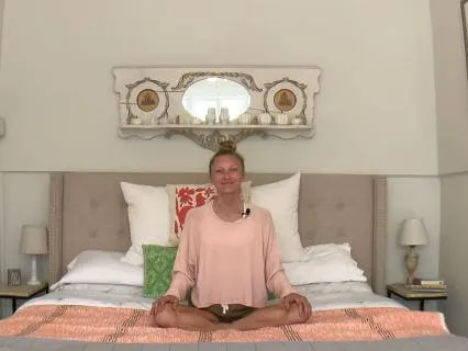 Gentle Morning Yoga In Bed