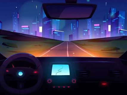 Gentle One Hour Car Journey Sounds For Sleep, Focus And Relaxation