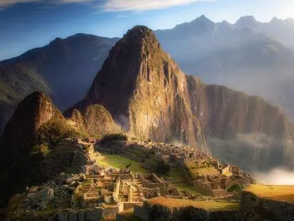 Gentle Rain With Birds From Machu Picchu, With Subtle Music