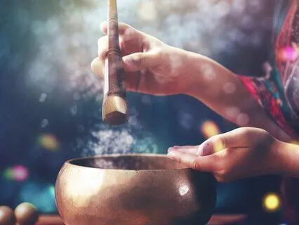 Gentle Singing Bowl + 5Hz Theta Waves