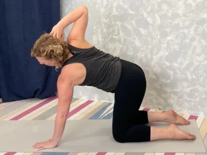 Gentle Yoga For Mid-Back Tension