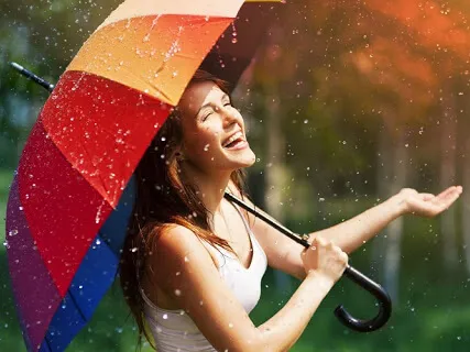 Go Nice And Easy - Ambient Harp And Raindrops For Stress Relief