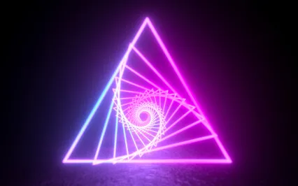 Gold/Nettle/Ultraviolet Angelic Fire Transmission