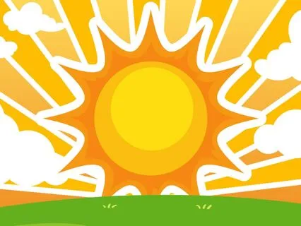 Golden Light At Sunset