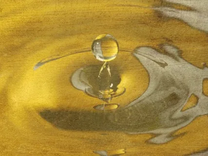 Golden Liquid Visualization