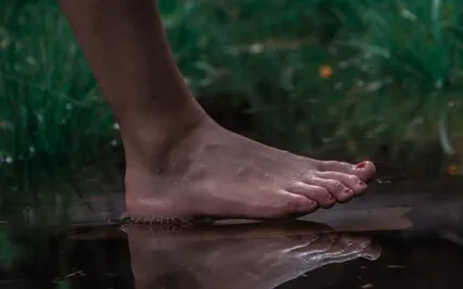 Grounding Barefoot Sensory Guided Meditation (Stress Relief)